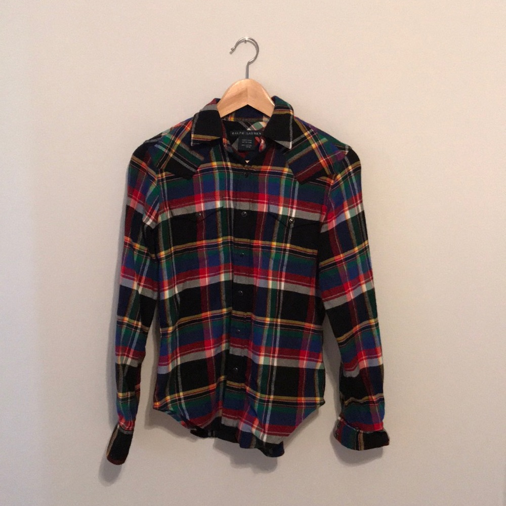 Ralph Lauren plaid button down